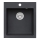 ALVEUS 1133432 - Virtuvės kriauklė CORTINA 50x45 cm granito/juoda