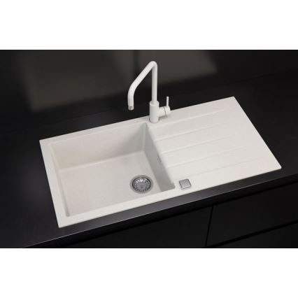 ALVEUS 1140594 - Virtuvės kriauklė CADIT 100x50 cm granito/balta