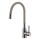 ALVEUS 1144429 - Kriauklės čiaupas su lanksčia rankena MINTAS 34 cm žalvaris/šukuotas plienas/smėlio spalva