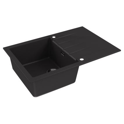 ALVEUS 1148159 - Virtuvės kriauklė CADIT 79x50 cm granito/juoda