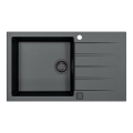 ALVEUS 1148160 - Virtuvės kriauklė CADIT 86x50 cm granito/juoda