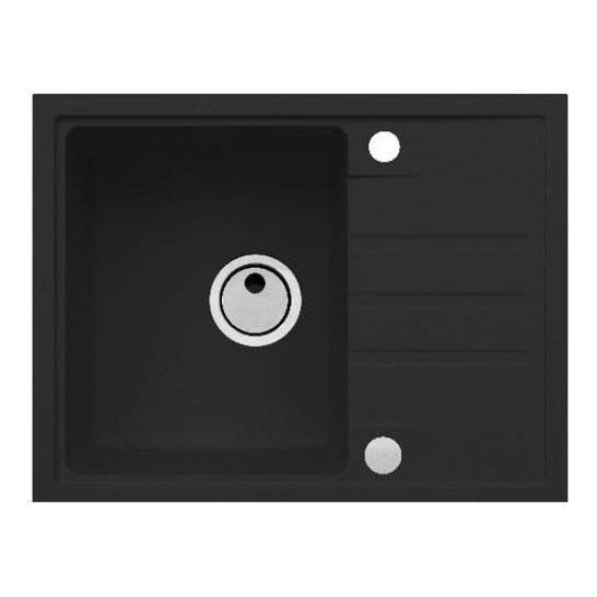 ALVEUS 1149080 - Virtuvės kriauklė INTERMEZZO 62x48 cm granito/juoda
