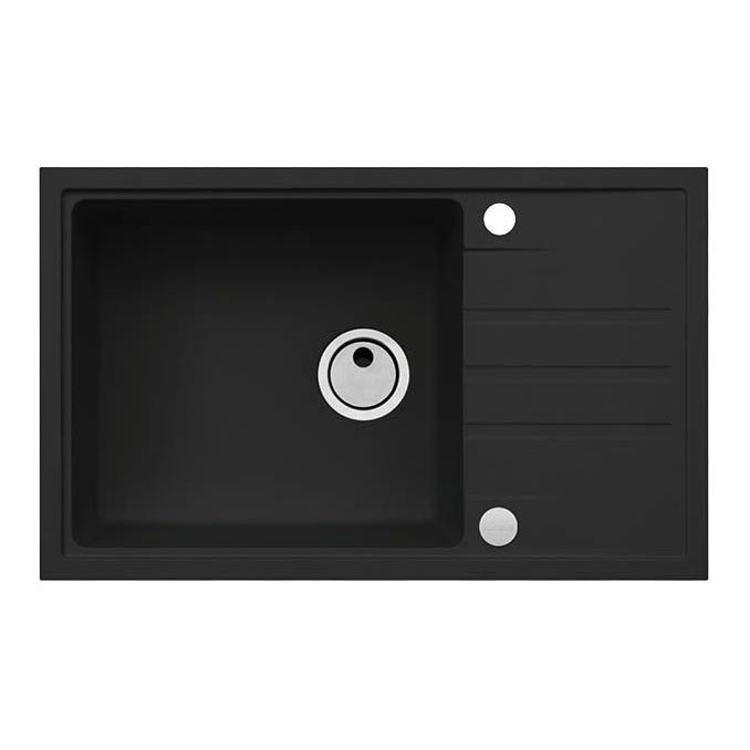 ALVEUS 1149117 - Virtuvės kriauklė INTERMEZZO 78x48 cm granito/juoda