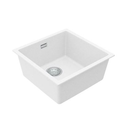 ALVEUS 1150044 - Virtuvinė kriauklė OMNI 45x45 cm granitas/balta