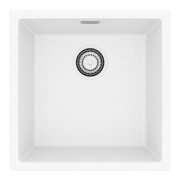 ALVEUS 1150044 - Virtuvinė kriauklė OMNI 45x45 cm granitas/balta