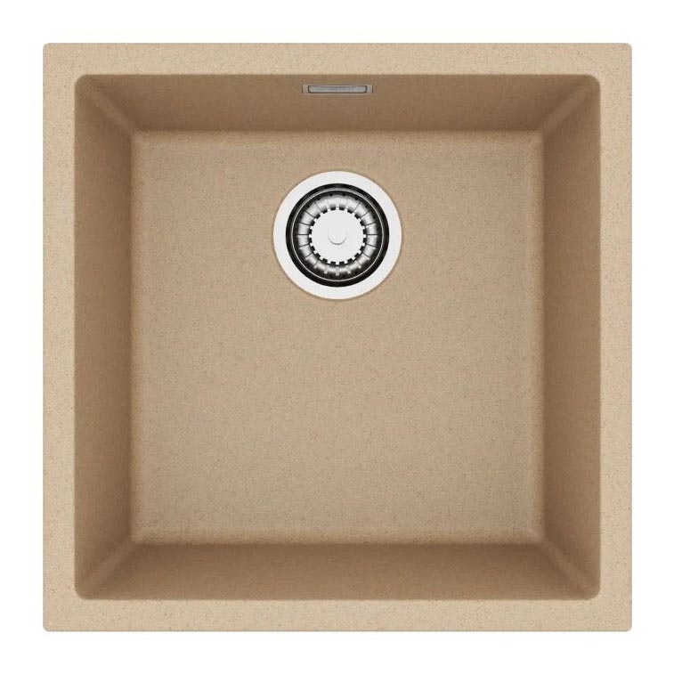 ALVEUS 1150047 - Virtuvės kriauklė OMNI 45x45 cm granito/smėlio spalva