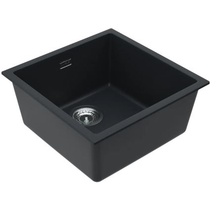 ALVEUS 1150048 - Virtuvės kriauklė OMNI 45x45 cm granito/juoda