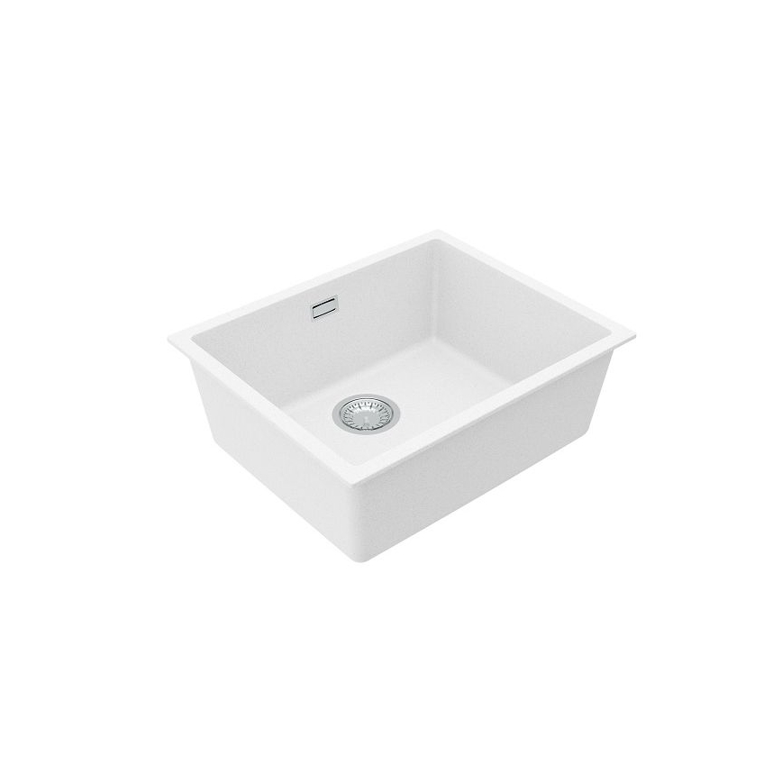 ALVEUS 1150051 - Virtuvės kriauklė OMNI 55x45 cm granitas/balta