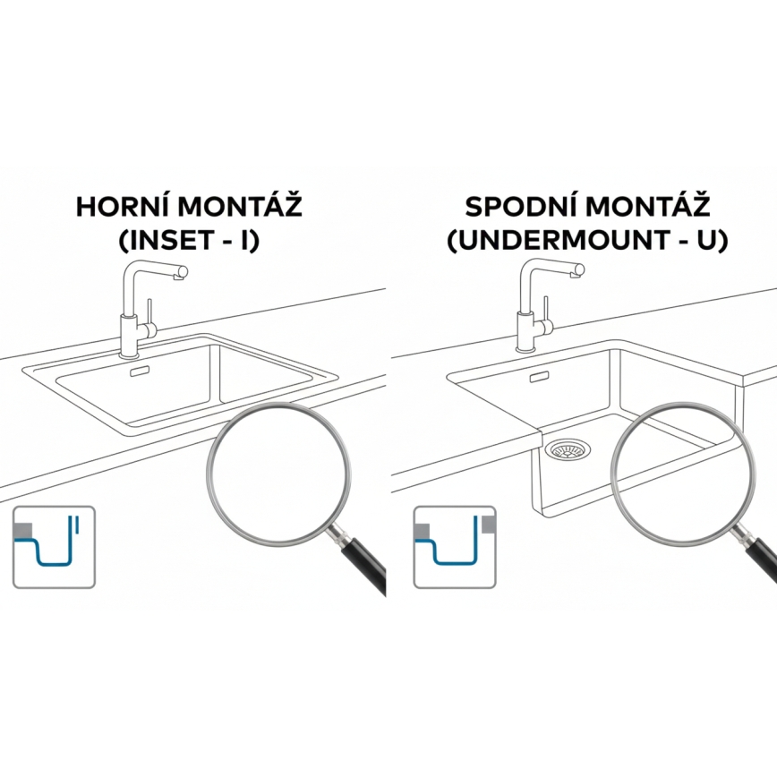 ALVEUS 1150054 - Virtuvės plautuvė OMNI 55x45 cm granitinis/smėlio spalvos