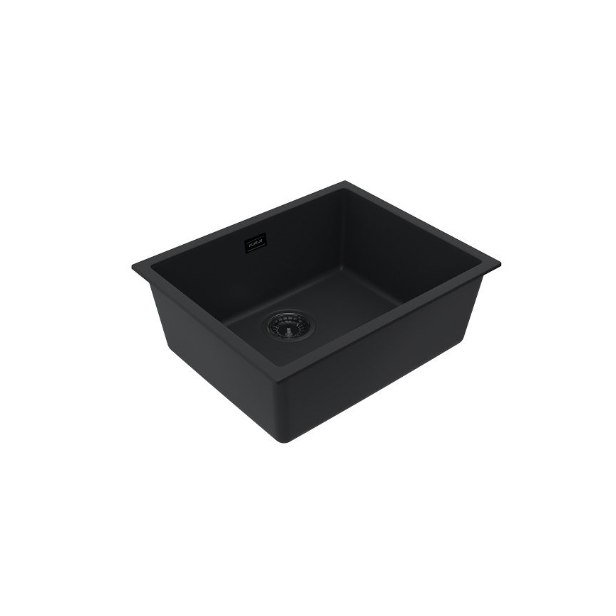 ALVEUS 1150057 - Virtuvės kriauklė OMNI 55x45 cm granitas/juoda