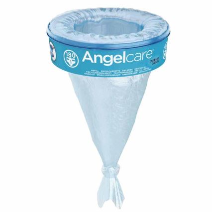 Angelcare - Sauskelnių dėžės užpildymo kasetės 6 vnt.