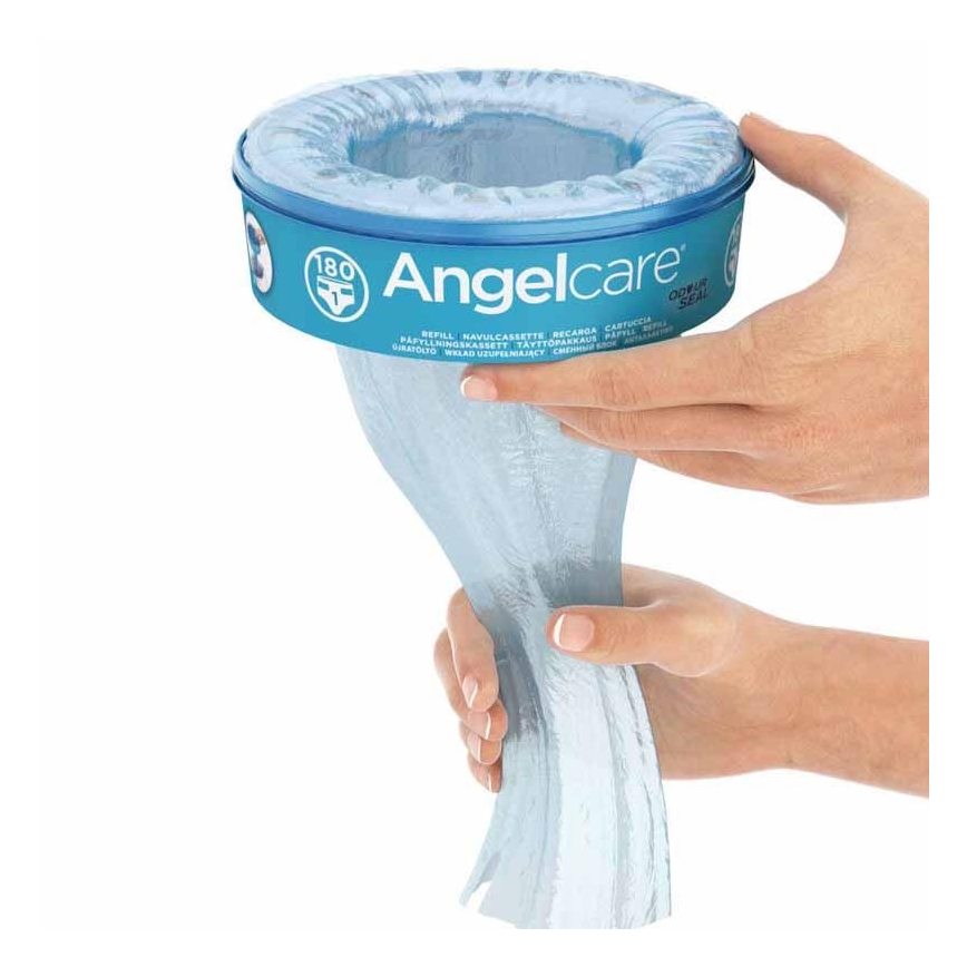 Angelcare - Sauskelnių dėžės užpildymo kasetės 6 vnt.