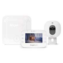 Angelcare - SET Kvėpavimo monitorius 16x16 cm + vaizdo kūdikių monitorius USB