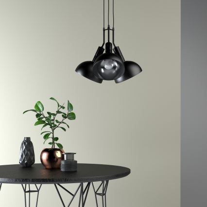 Ant grandinės kabinamas šviestuvas BUFFI 3xE27/60W/230V