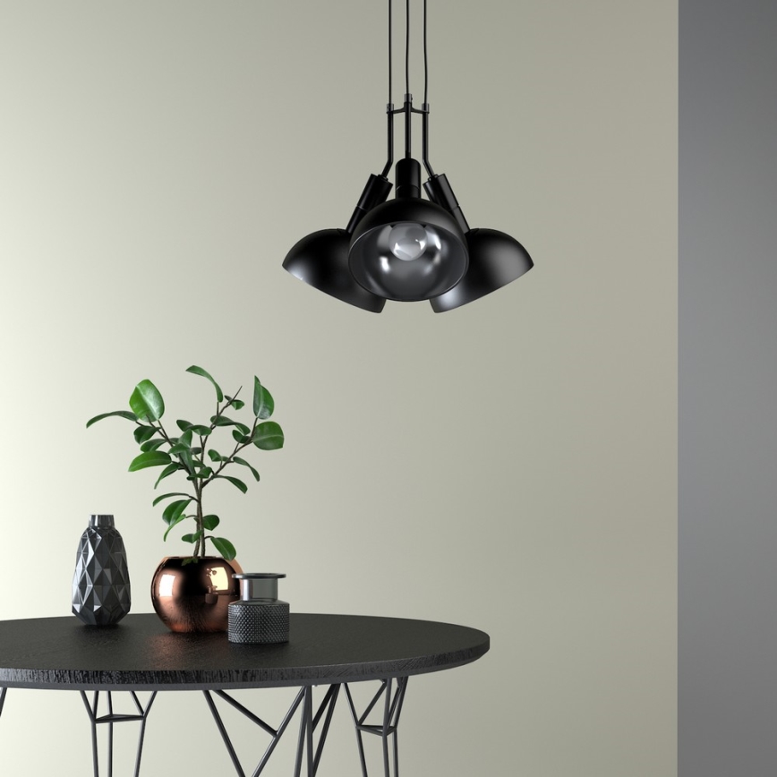 Ant grandinės kabinamas šviestuvas BUFFI 3xE27/60W/230V