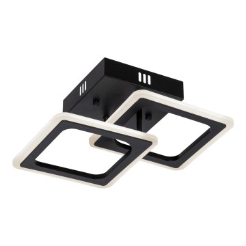 Ant pagrindo montuojamas sietynas 2xLED/20W/230V juodas