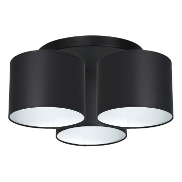 Ant pagrindo montuojamas sietynas ARDEN 3xE27/60W/230V juodas/baltas