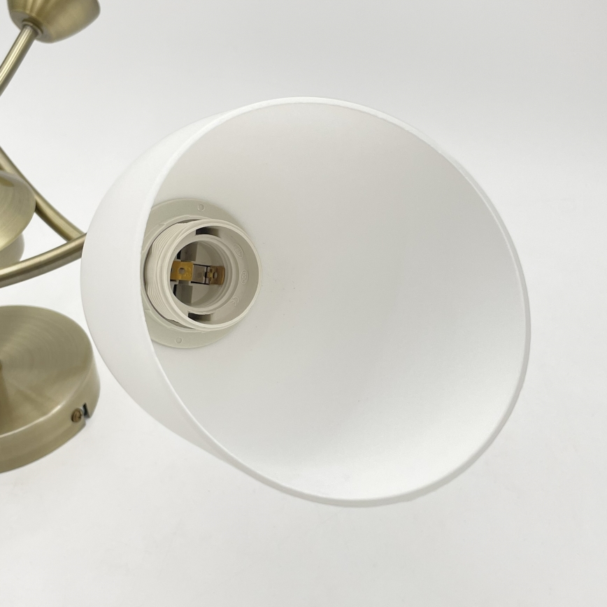 Ant pagrindo montuojamas sietynas DONNA 3xE27/60W/230V patina