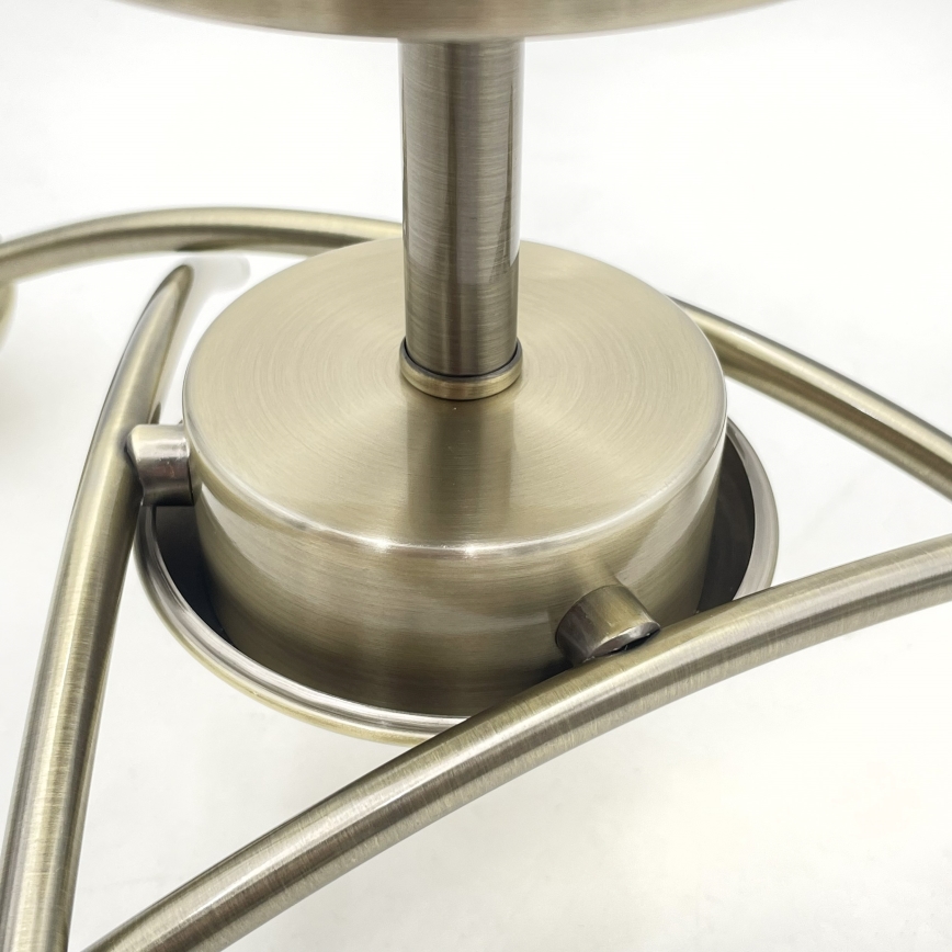 Ant pagrindo montuojamas sietynas DONNA 3xE27/60W/230V patina