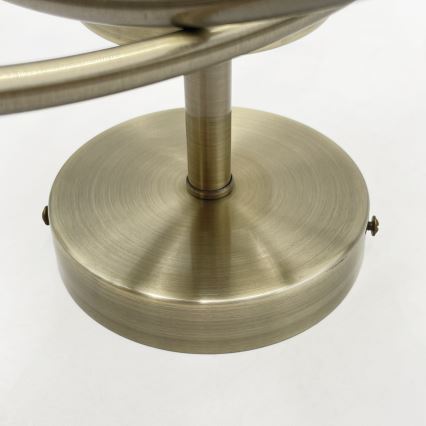 Ant pagrindo montuojamas sietynas DONNA 5xE27/60W/230V patina