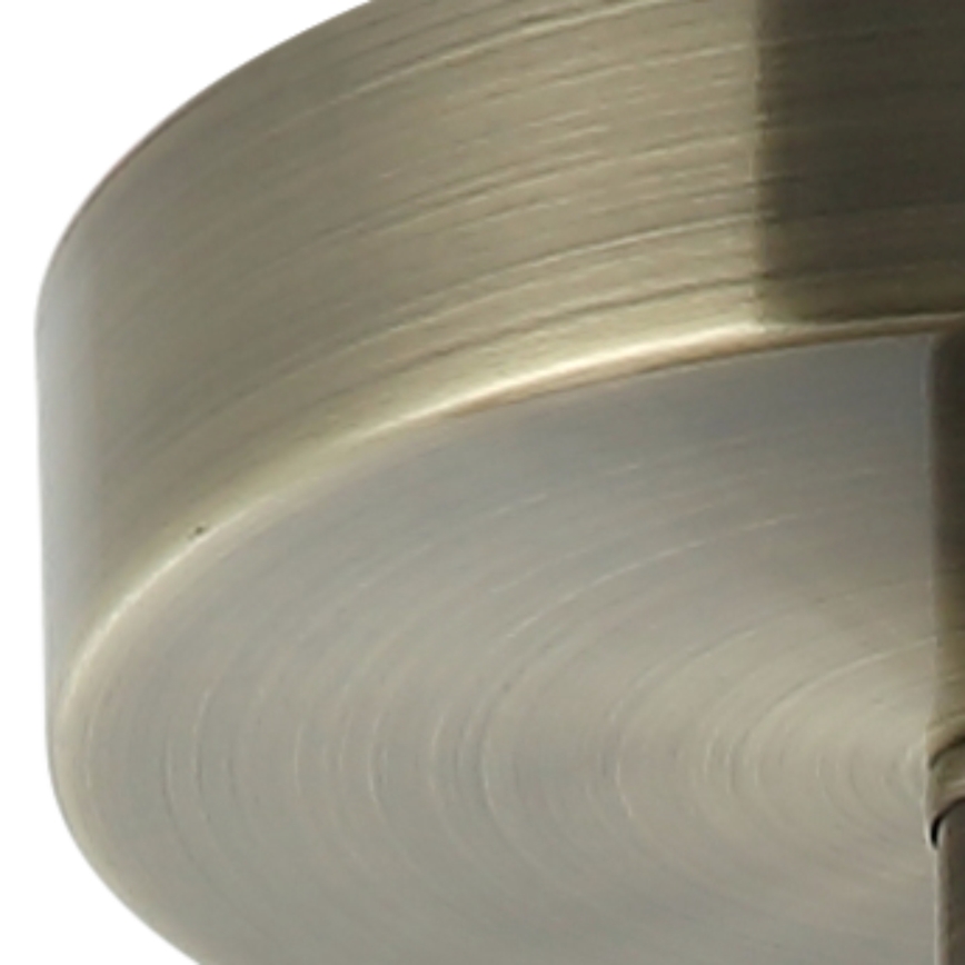 Ant pagrindo montuojamas sietynas DONNA 5xE27/60W/230V patina