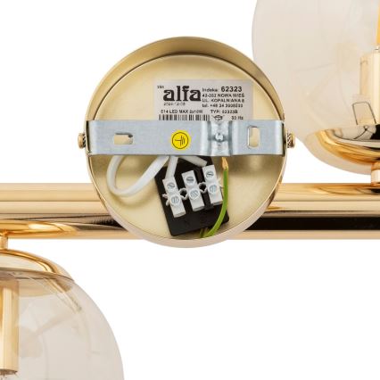 Ant pagrindo montuojamas sietynas ERAL 2xE14/40W/230V
