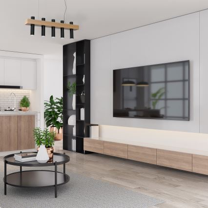 Ant virvės kabinamas lubinis šviestuvas WEST 5xGU10/25W/230V