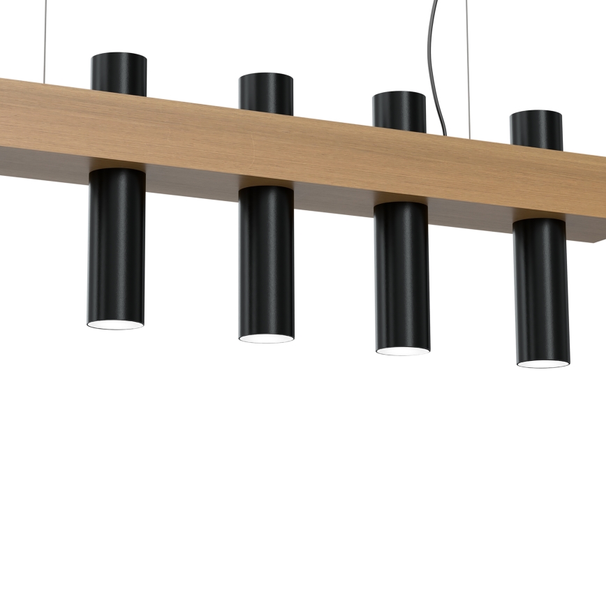 Ant virvės kabinamas lubinis šviestuvas WEST 5xGU10/25W/230V