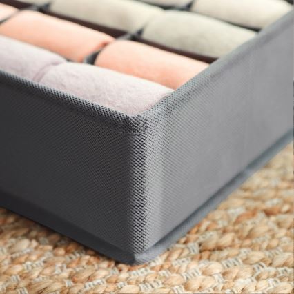 Apatiniam trikotažui skirtas stalčiaus organizatorius GRANT, pilkas