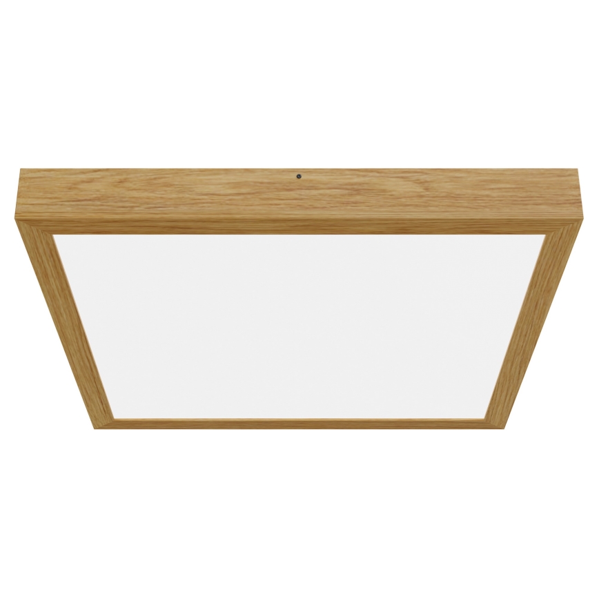 APLED - LED Ant pagrindo montuojamas skydelis QUADRA LED/40W/230V ąžuolas