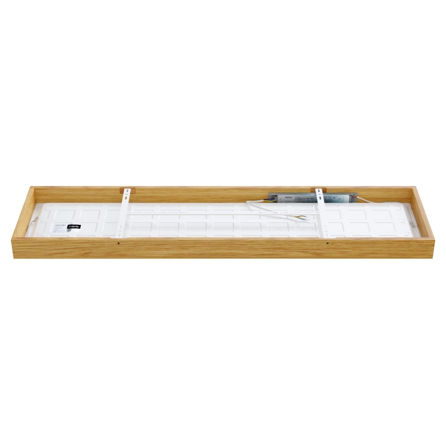 APLED - LED Ant pagrindo montuojamas skydelis QUADRA LED/42W/230V ąžuolas