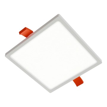 APLED - LED įleidžiamas lubinis šviestuvas SQUARE SLIM LED/16W/230V 14,5x14,5 cm balta