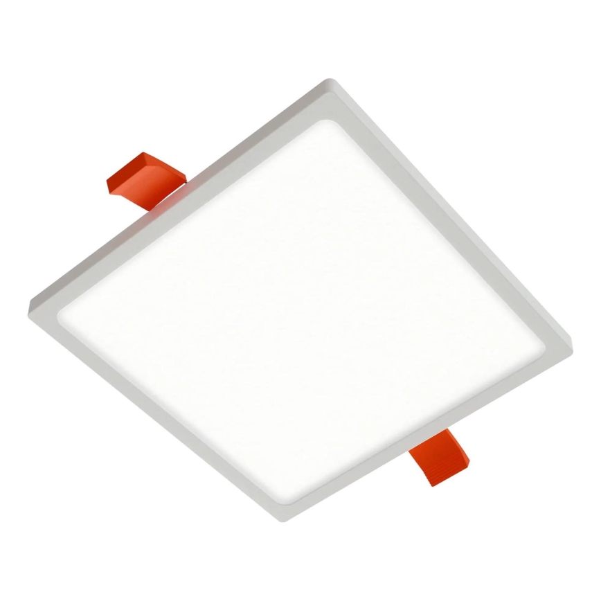 APLED - LED įleidžiamas lubinis šviestuvas SQUARE SLIM LED/16W/230V 14,5x14,5 cm balta
