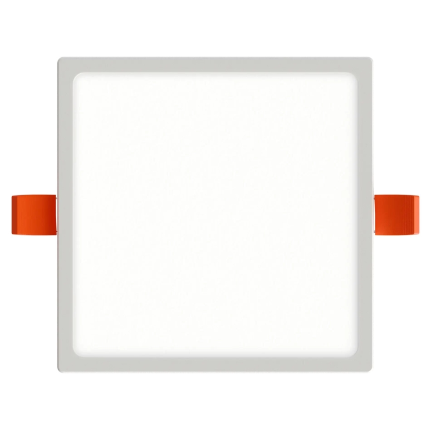 APLED - LED įleidžiamas lubinis šviestuvas SQUARE SLIM LED/16W/230V 14,5x14,5 cm balta