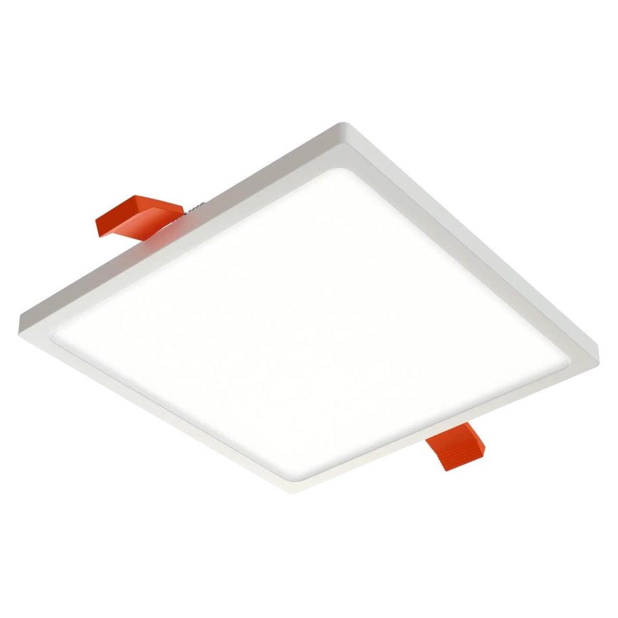 APLED - LED įleidžiamas lubinis šviestuvas SQUARE SLIM LED/16W/230V 14,5x14,5 cm balta