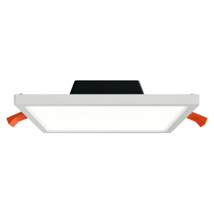 APLED - LED įleidžiamas lubinis šviestuvas SQUARE SLIM LED/16W/230V 14,5x14,5 cm balta