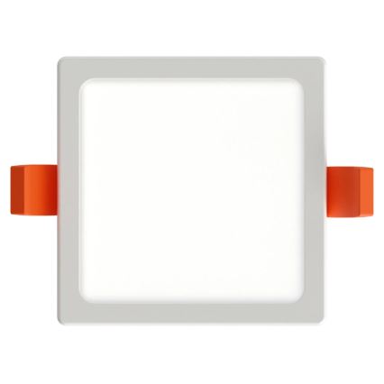 APLED - LED įleidžiamas lubinis šviestuvas SQUARE SLIM LED/8W/230V 9x9 cm balta
