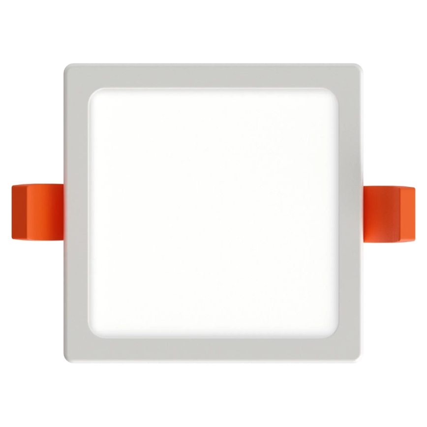 APLED - LED įleidžiamas lubinis šviestuvas SQUARE SLIM LED/8W/230V 9x9 cm balta
