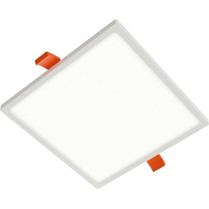APLED - LED įleidžiamas lubinis šviestuvas SQUARE SLIM LED/8W/230V 9x9 cm balta