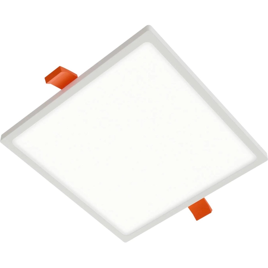 APLED - LED įleidžiamas lubinis šviestuvas SQUARE SLIM LED/8W/230V 9x9 cm balta