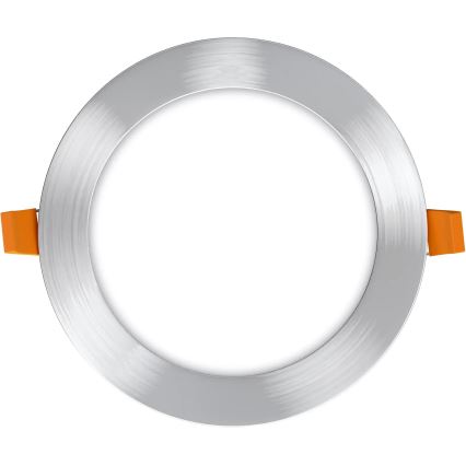 APLED - LED įleidžiamas lubinis vonios šviestuvas RONDO LED/12W/230V IP40 diametras 17 cm matinis chromas