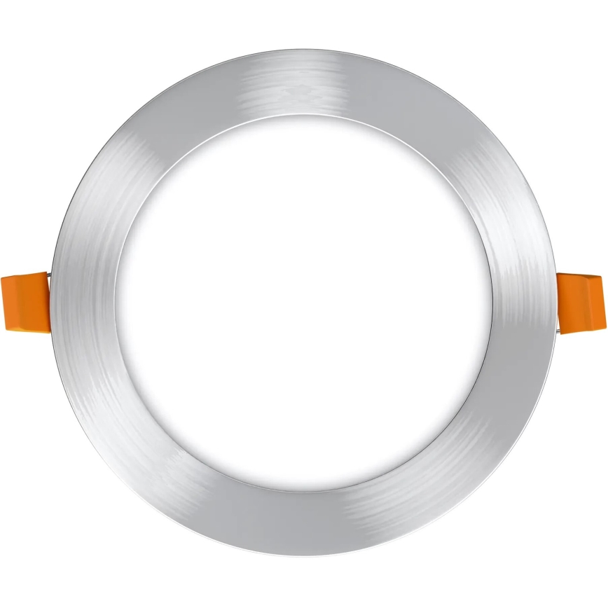 APLED - LED įleidžiamas lubinis vonios šviestuvas RONDO LED/12W/230V IP40 diametras 17 cm matinis chromas