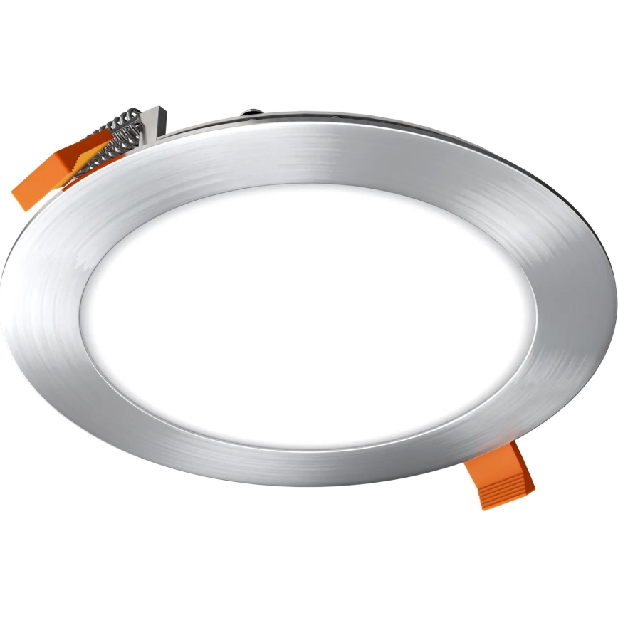 APLED - LED įleidžiamas lubinis vonios šviestuvas RONDO LED/12W/230V IP40 diametras 17 cm matinis chromas