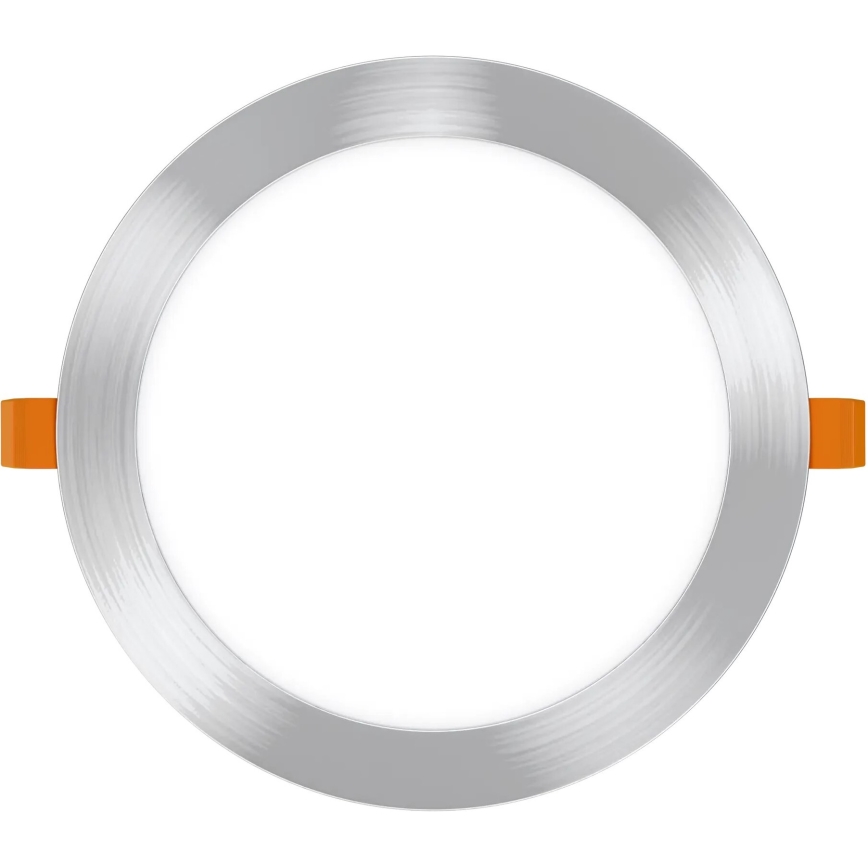 APLED - LED įleidžiamas lubinis vonios šviestuvas RONDO LED/18W/230V IP40 diametras 22,5 cm matinis chromas