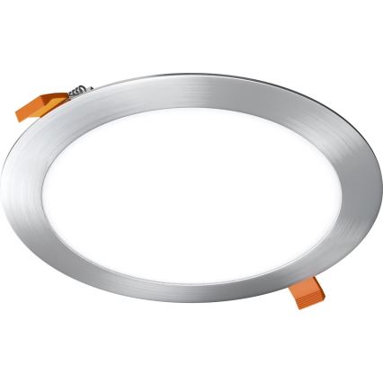 APLED - LED įleidžiamas lubinis vonios šviestuvas RONDO LED/18W/230V IP40 diametras 22,5 cm matinis chromas