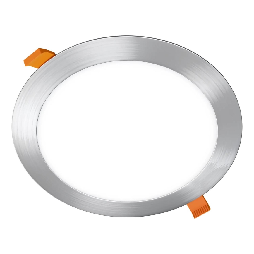 APLED - LED įleidžiamas lubinis vonios šviestuvas RONDO LED/18W/230V IP40 diametras 22,5 cm matinis chromas