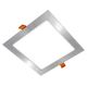 APLED - LED įleidžiamas lubinis vonios šviestuvas SQUARE LED/18W/230V IP41 220x220 mm