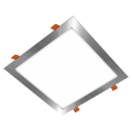 APLED - LED įleidžiamas lubinis vonios šviestuvas SQUARE LED/24W/230V IP41 300x300 mm