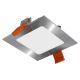 APLED - LED įleidžiamas lubinis vonios šviestuvas SQUARE LED/3W/230V IP41 85x85 mm