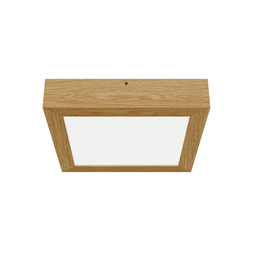 APLED - LED Lubinis šviestuvas  QUADRA LED/24W/230V ąžuolas